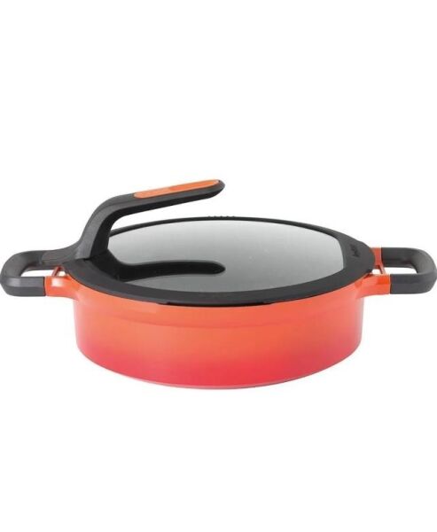 Berghoff Gem Stay Cool Pilav Tenceresi Turuncu 24 Cm