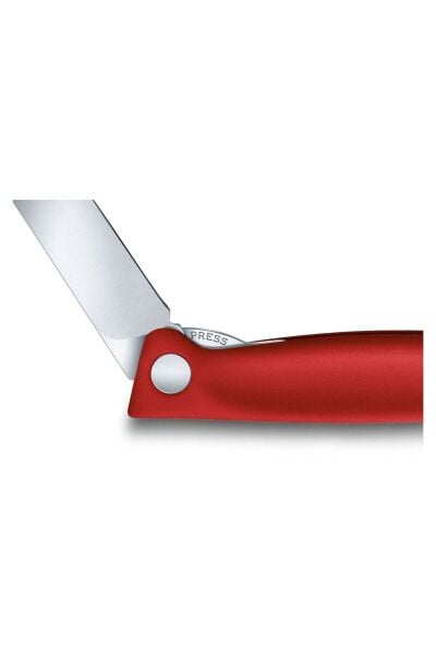 Victorinox 6.7801.FB SwissClassic 11 cm Katlanabilir Soyma Bıçak Kırmızı