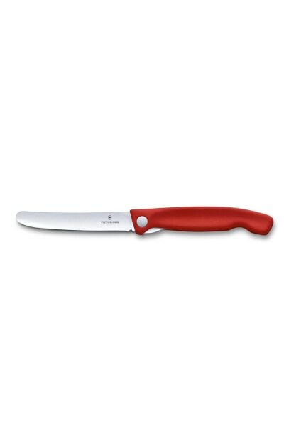 Victorinox 6.7801.FB SwissClassic 11 cm Katlanabilir Soyma Bıçak Kırmızı