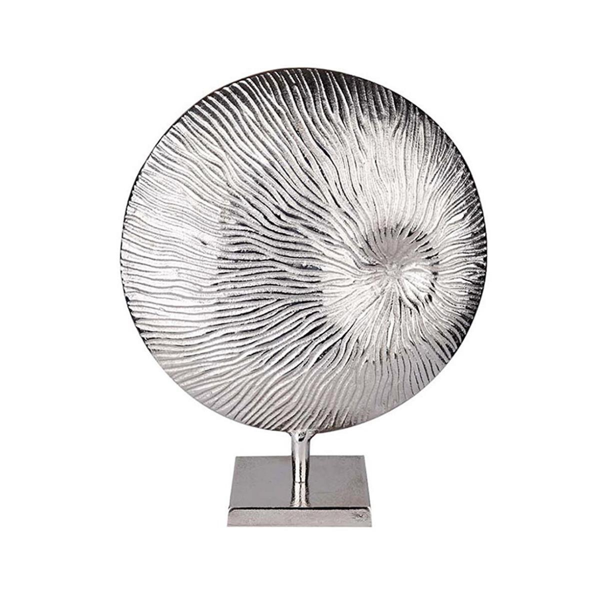 Lucky Art Gümüş Dekor Obje 32x12.5x38 cm