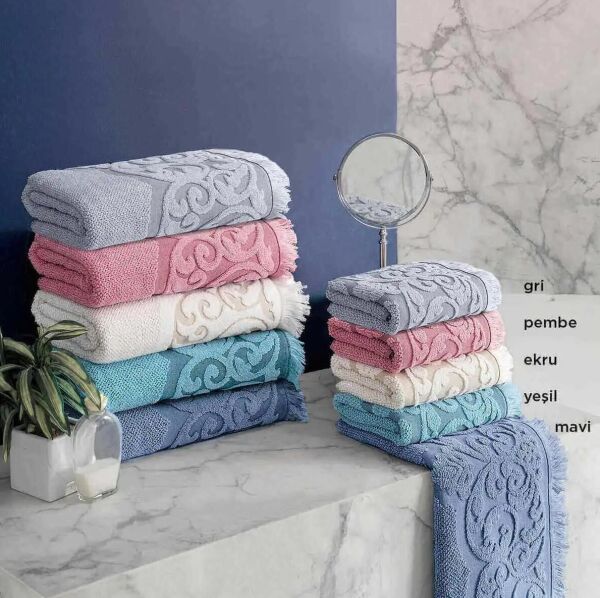 Sarev Tomris 50x90cm Havlu-Gri