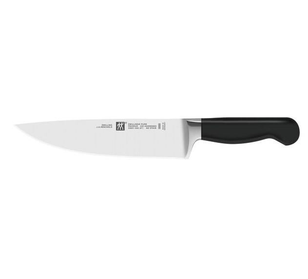Zwilling Pure Blok Bıçak Seti 7Parça Siyah Bambu