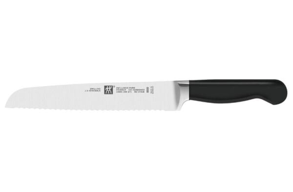 Zwilling Pure Blok Bıçak Seti 7Parça Siyah Bambu