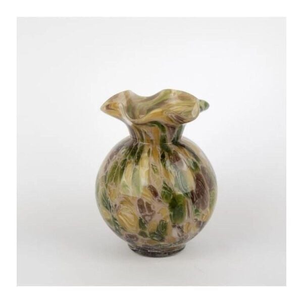 Mikasa Moor Botanic Kıvrımlı Cam Vazo 24x32cm