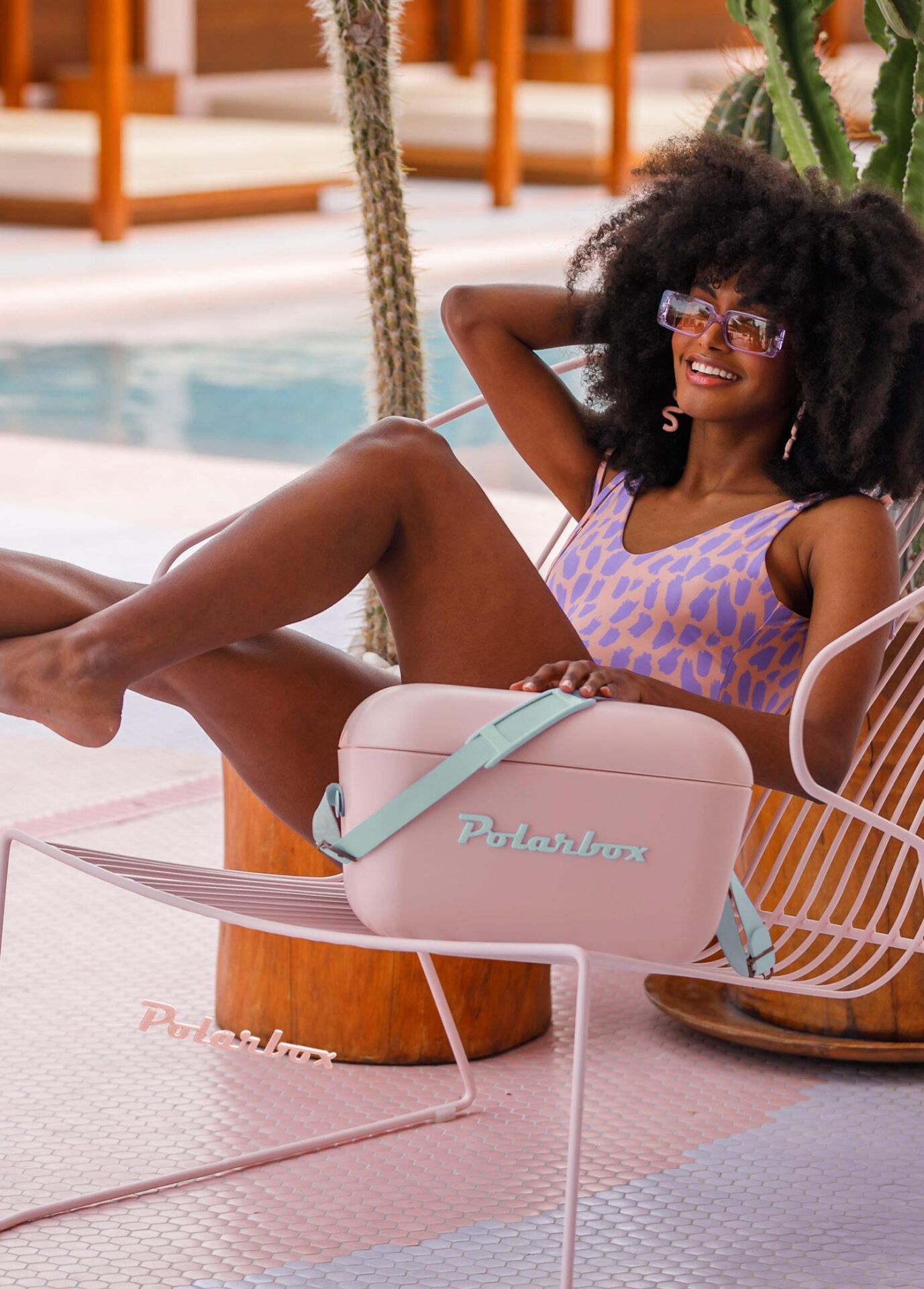 The Mia Taşınabilir Soğutucu Çanta Somon 12 lt