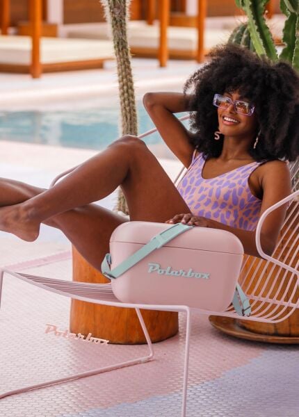 The Mia Taşınabilir Soğutucu Çanta Somon 12 lt