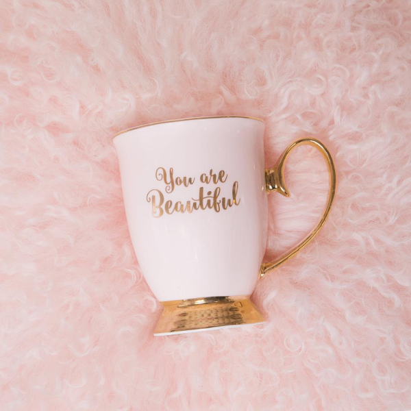 Cristina Re Mug You Are Beautiful Blush