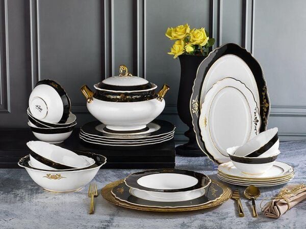 Aryıldız Porselen 60 Parça Yemek Takımı 40005