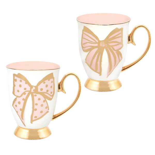 Cristina Re French Bow Mug Set of 2
