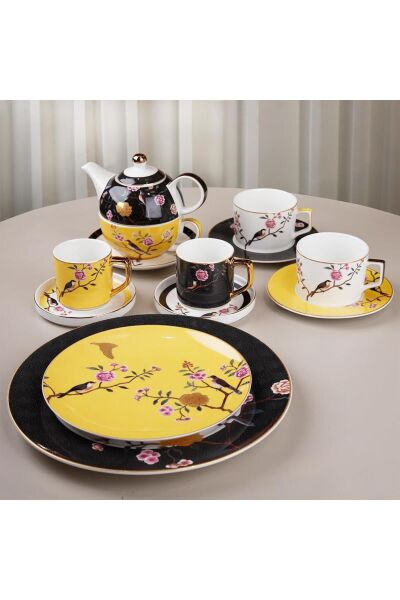 Lucky Art Lucile 6 Lı Servis Tabağı 20 Cm