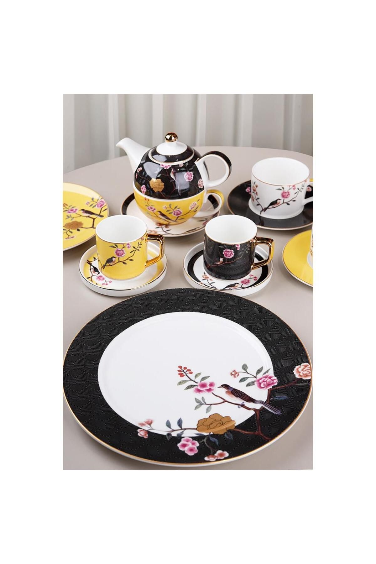 Lucky Art Lucile 6 Lı Servis Tabağı 20 Cm