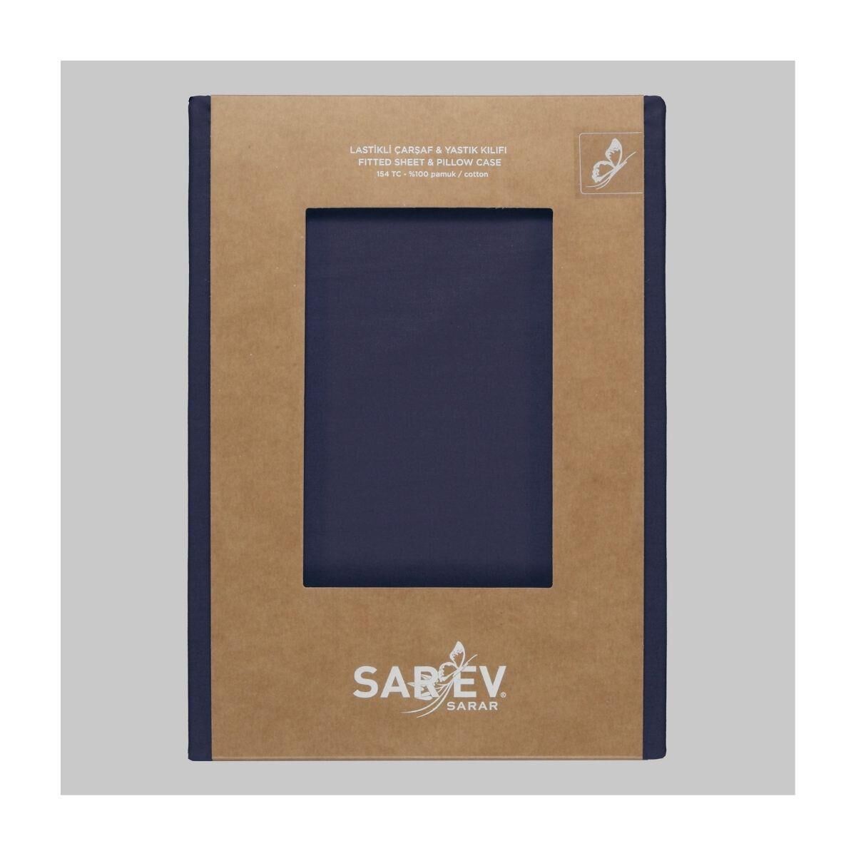 Sarev New Slow City 100X200 Fıtted Lacivert