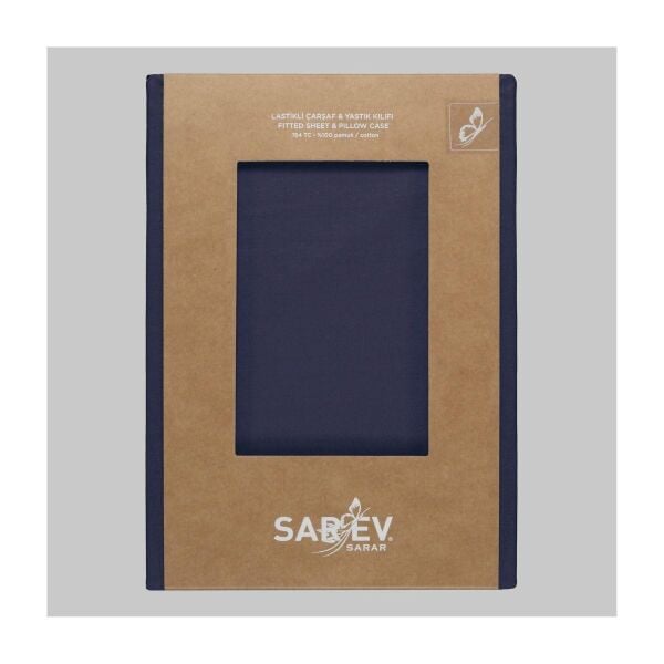 Sarev New Slow City 100X200 Fıtted Lacivert