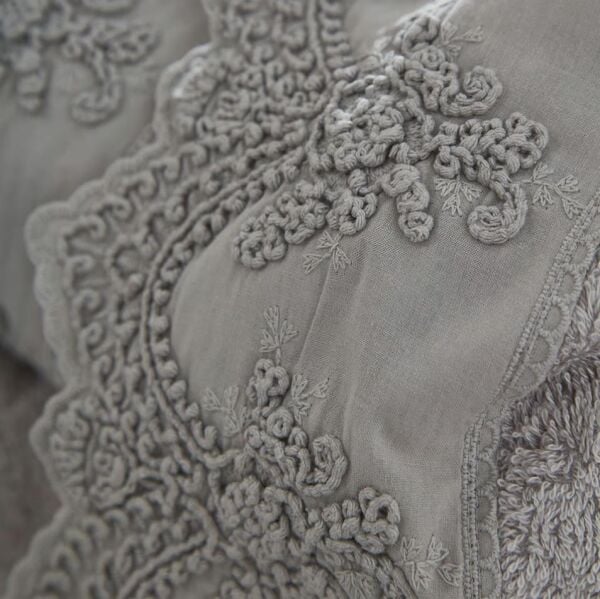 Nazik Home Tual Havlu Gri 90X150