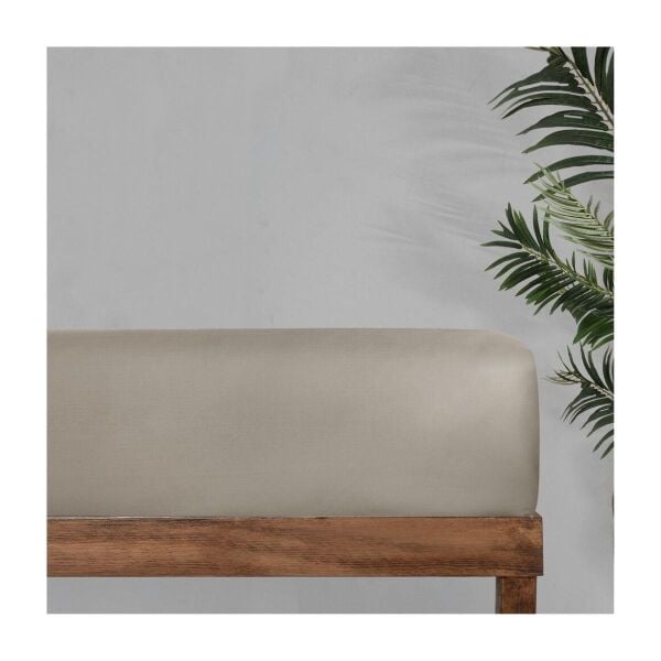 Sarev Monoch Rome Saten Düz Çarşaf Mocha