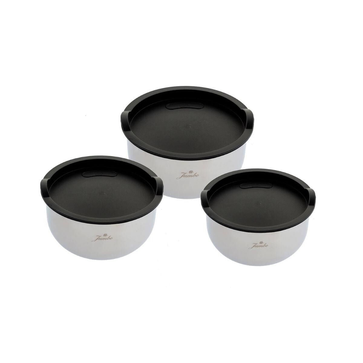 Jumbo Globe Midi Saklama Kabı Mat Çelik