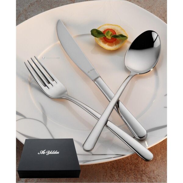 Aryıldız Viole 89 Parça Kutulu Çatal Kaşık Bıçak Takımı