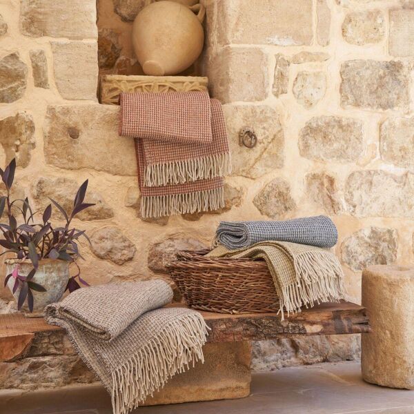 Sarev Lerna Throw Bej