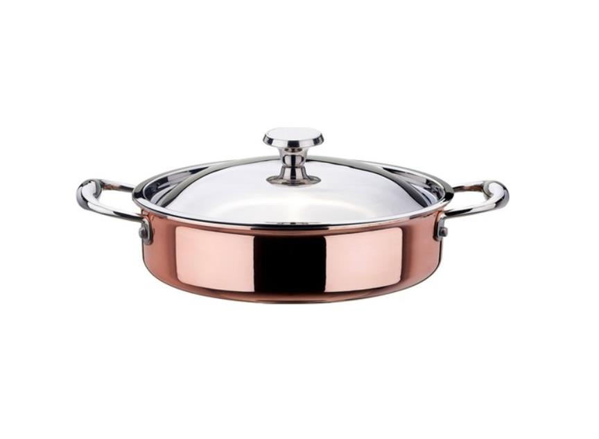 Leggno Cpr5414st28 Copper Sığ Tencere İndiksiyonlu 28 Cm