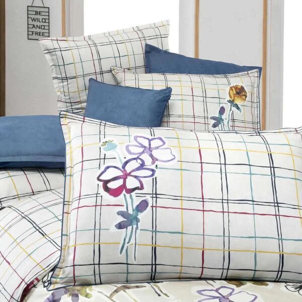 Sarev Janin Fancy Poplin Nevresim Takımı Fuşya Tek Kişilik