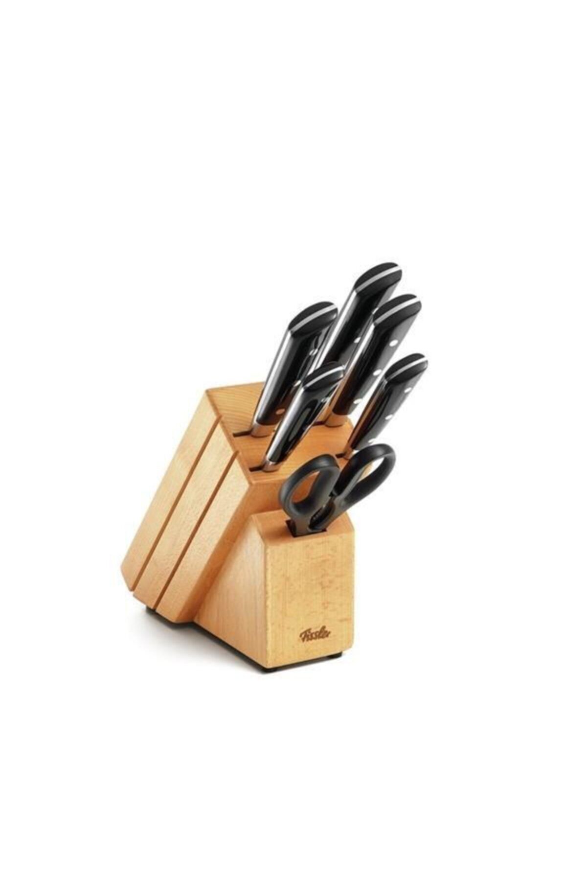 Fissler Teksas Ahşap Bloklu 7 Parça Bıçak Seti 8831107000