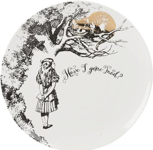 Mikasa x V&A Alice In Wonderland Porselen Fine China 21cm Pasta Tabak Seti 4lü