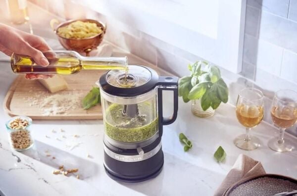 KitchenAid 5KFC0516EBM 1.19 Lt Matte Black 240 W Mutfak Robotu