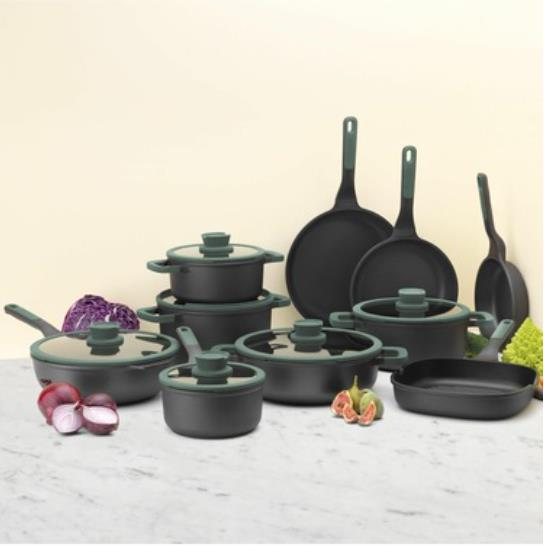 Berghoff 8500971 Leo 24 Cm Döküm Tava Yeşil