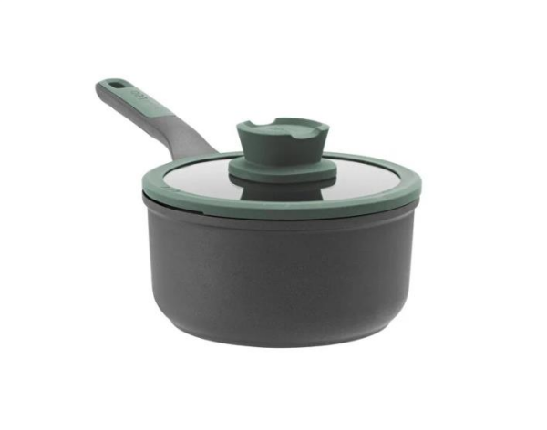 Berghoff 8500974 Leo 18 Cm Döküm Sosluk Tencere Yeşil