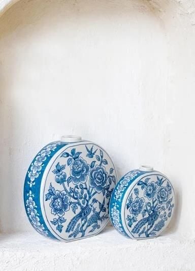 The Mia Dekoratif Kapaklı Küp Yuvarlak 25x11x34 cm