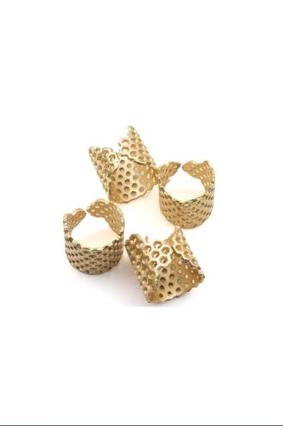 Mikasa Moor Gold 4'Iü Peçete Halkası