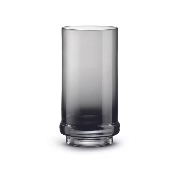 Pozzi Milano Fun Classy 2'li Cam Meşrubat Bardağı Seti 370 ml - Duman Grisi