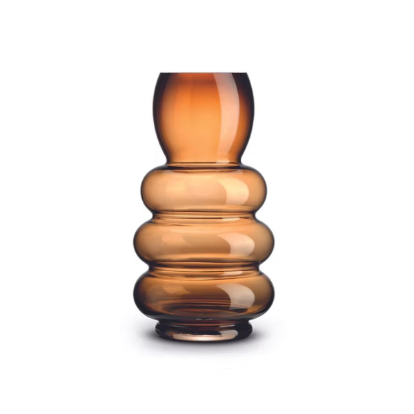 Pozzi Milano Home Heritage Cam Vazo 15,5 x 30 cm - Amber