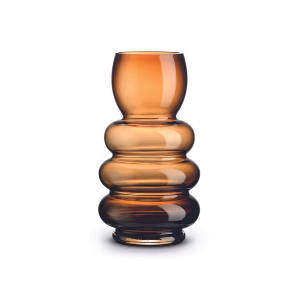 Pozzi Milano Home Heritage Cam Vazo 12,5 x 24 cm - Amber