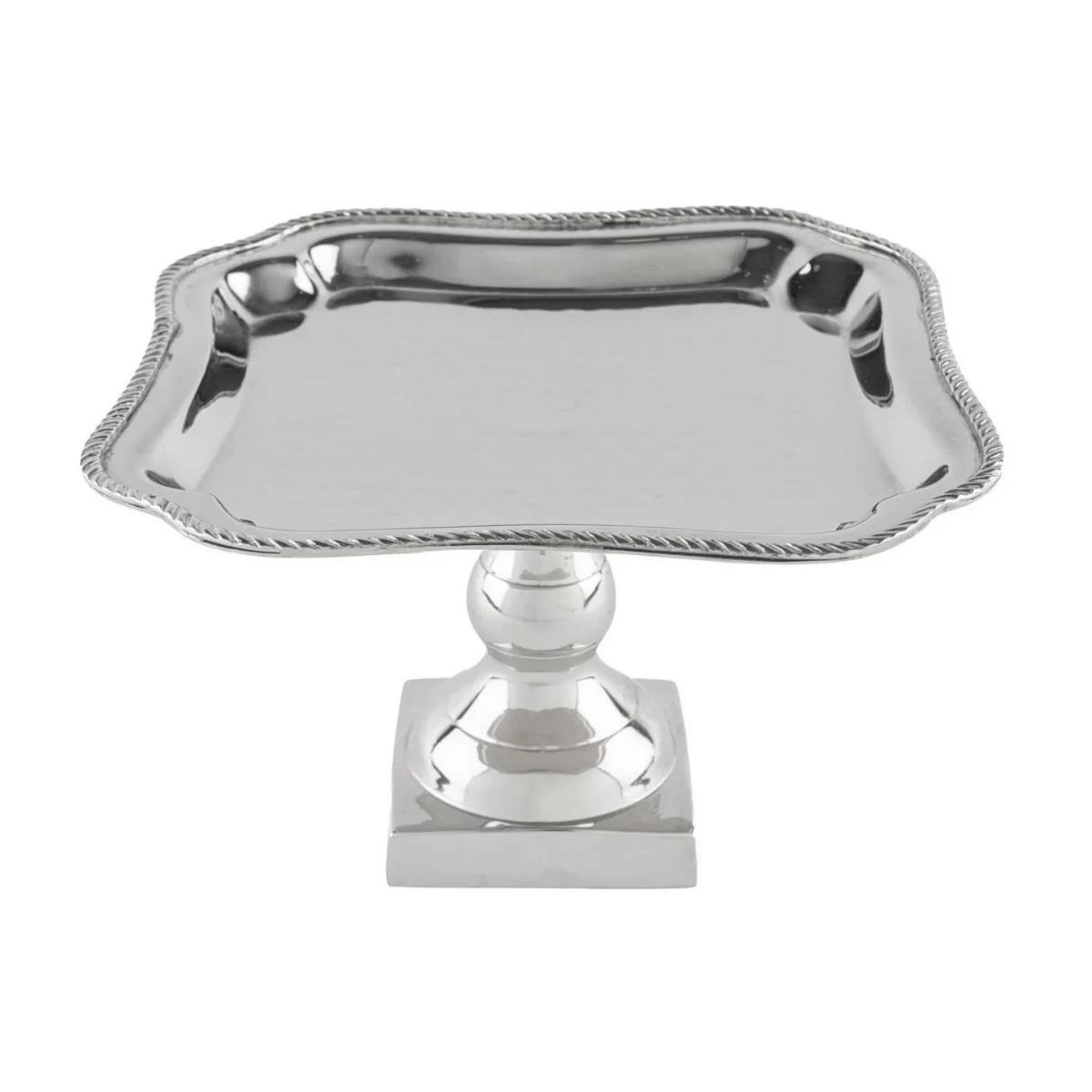 Mikasa Moor Gümüş Ayaklı Servis 18x18x12 cm