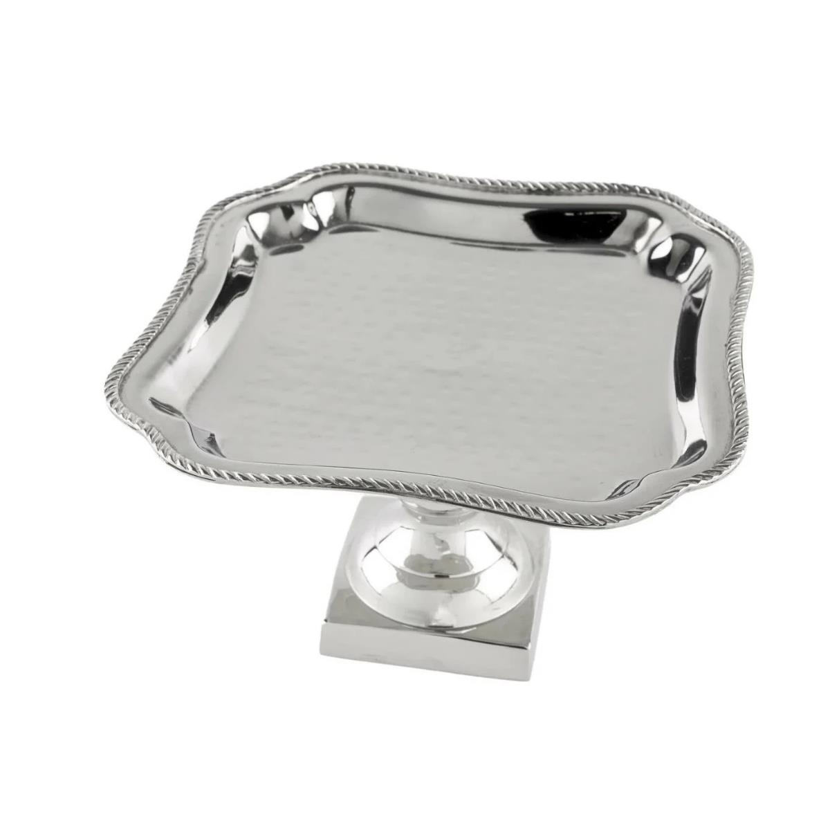 Mikasa Moor Gümüş Ayaklı Servis 18x18x12 cm