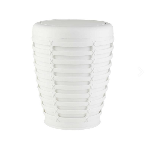 Primanova Palm Çöp Kovası Beyaz