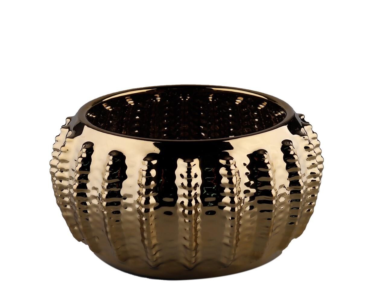 Lucky Art Gold Düğmeli Çiçeklik 20 cm