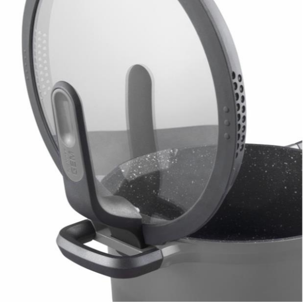 Berghoff Gem Gem Grey 26 cm Döküm Sığ Tencere