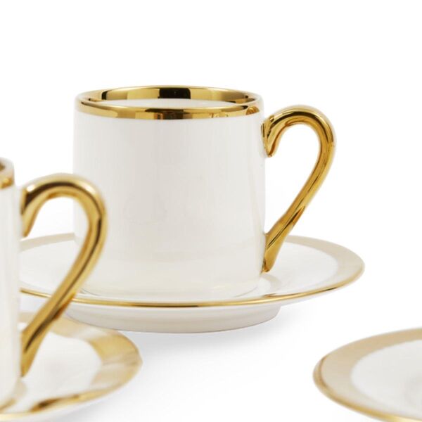 Pols Potten Espresso Cups Golden Finds set 4
