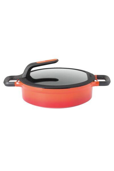 Berghoff Gem 8501037 Stay Cool Soft Orange Pilav Tenceresi 24 Cm