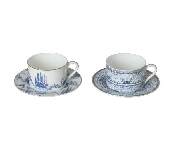Lucky Art Florance Bone 4lu Çay Fincanı Seti