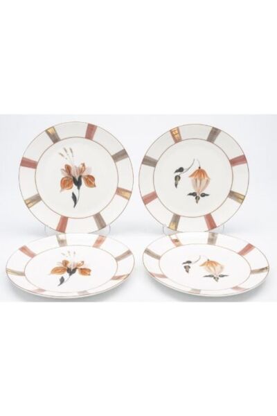 Mikasa Moor Rusty Pink 4'lü Pasta Tabağı 20 cm