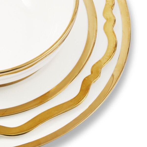 Pols Potten Golden Finds Plates & Bowl Set