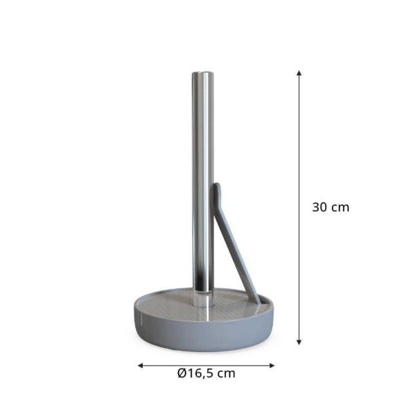 Primanova Candia Pasifik Kağıt Havluluk Gri