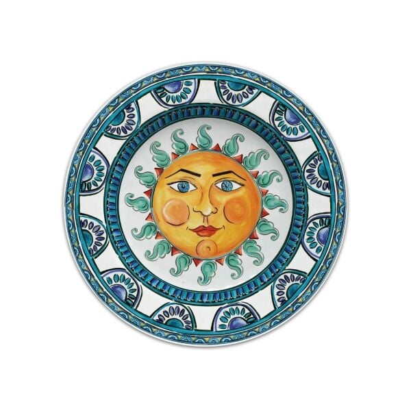 Baci Milano Sicily Melamin Tatlı Tabağı Çok Renkli