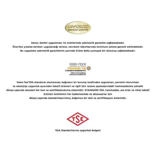 Sarev Vegas Fancy Poplin Nevresim Takımı Bej Çift Kişilik