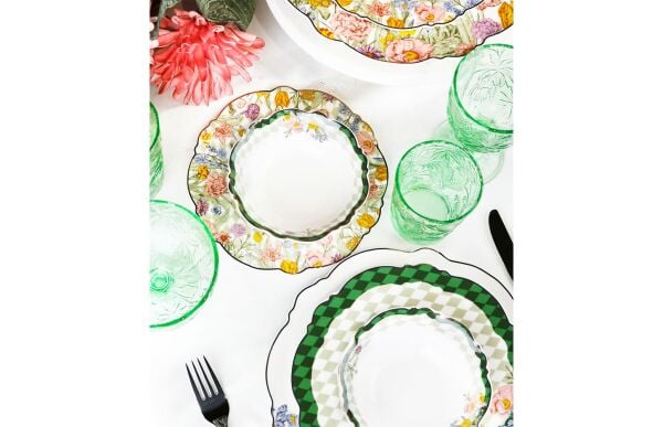 Lucky Art Nara Bone 24 Parça Yemek Takımı