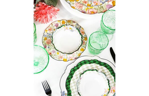 Lucky Art Nara Bone 24 Parça Yemek Takımı