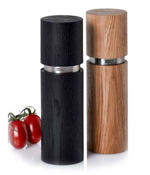 Adhoc Textura Grande Tuz Ve Biber Değirmen Seti